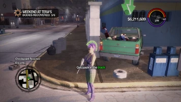 Weekend at Tera's - Checkpoint 3 - get back in the truck