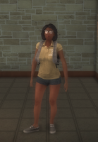 Young female generic - black student - character model in Saints Row 2