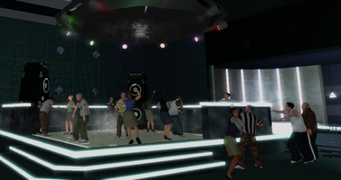 Glitz interior dance floor in Saints Row