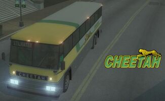 Cheetah with logo in Saints Row 2