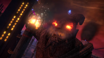 Have a look at the Saints Row: Gat out of Hell launch trailer