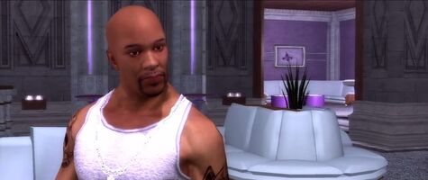 Playa in a Saints Row 2 trailer