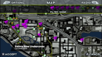 Saints Row Undercover - Map