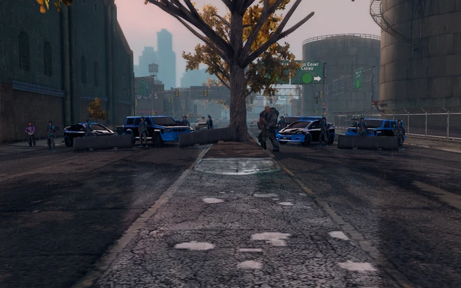 Large Deckers roadblock (level 5)