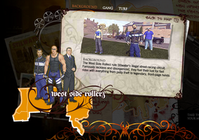 Saints Row promo website - Westside Rollers Background