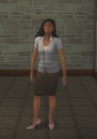 Business female - black generic - character model in Saints Row 2