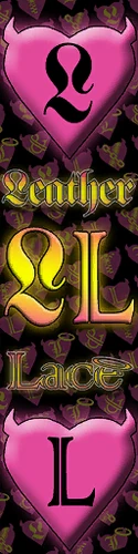 Leather & Lace sign