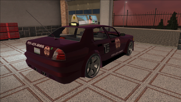 Saints Row variants - Taxi - TNA B - rear right