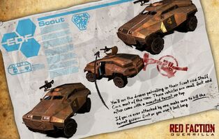 EDF Scout - Red Faction promo