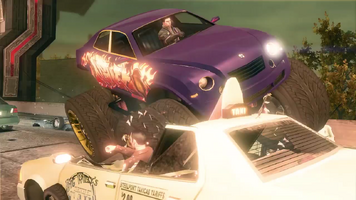 Saints Row IV Announce Teaser - monster truck which is not atlasbreaker