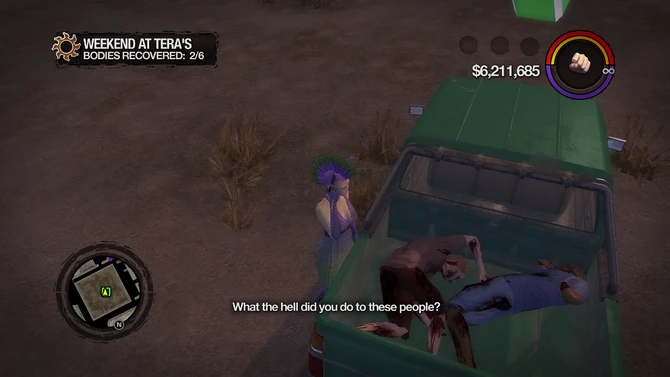 Weekend at Tera's - location 1 - 2 bodies