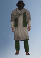 Al Qaeda Militia 2 - headphones - character model in Saints Row IV