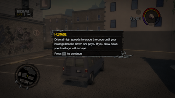 Hostage tutorial in Saints Row 2