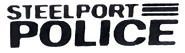 Steelport Police Text Logo
