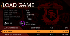 100% Completion SRG