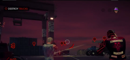 Pump up the Volume - Brotherhood logo in Saints Row IV livestream