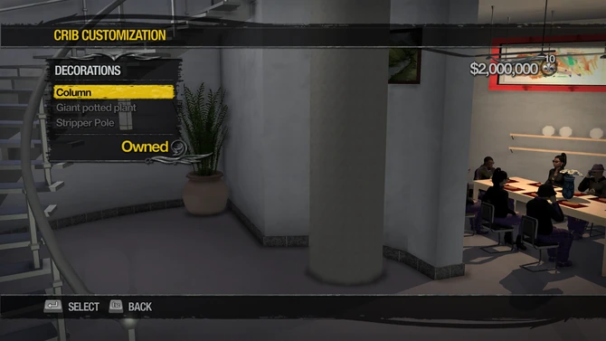 Hotel Penthouse - Crib Customization - Decorations - Column