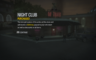 Night Club in Encanto purchased in Saints Row 2