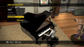 Prison Lighthouse - Crib Customization - Table - Grand Piano