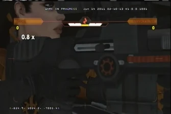 Saints Row Money Shot - Cypher firing sniper rifle