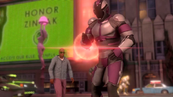 Saints Row IV Announce Teaser - Honor Zinyak sign