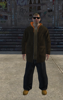 Hustler - white hoody - character model in Saints Row