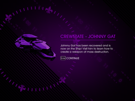Welcome Back - Crewmate Johnny Gat unlocked