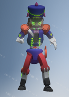 Nutcracker - character model in Saints Row IV