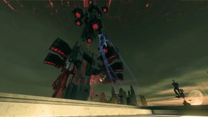 Screenshot from the Saints Row IV Announce Teaser video