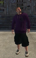 Saints male Thug1-01 - whitecut - character model in Saints Row