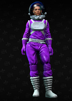 Shaundi spacesuit - character model in Saints Row The Third