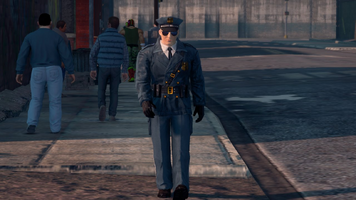 Steelport Police officer - front