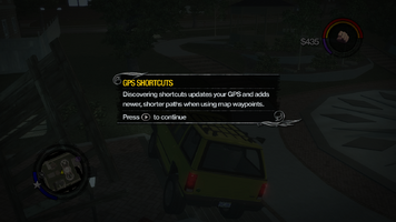 Tutorial text - GPS Shortcuts