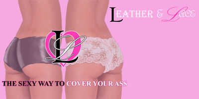 Leather & Lace - Saints Row 2 billboard