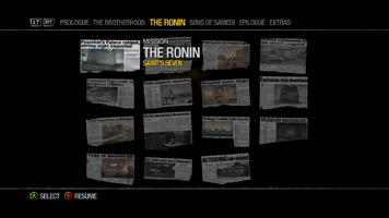 Newspaper Clipboard - The Ronin