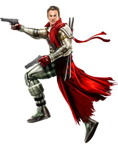 Promotional artwork of Nyte Blayde, from the official Saints Row website