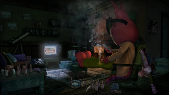 A promo image of Professor Genki in Shaundi's Loft