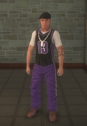 Gang Customization - Sporty - male lieutenant - white