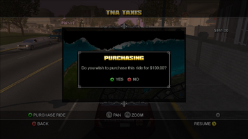Taxi Service - Purchasing
