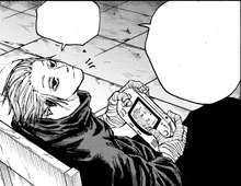 Gaku's portable console.