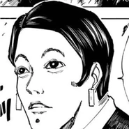 Close-up of Uda´s face.