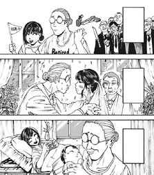 Sakamoto retiring from the assassination world.