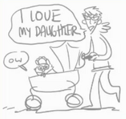 Yuudai loves his daughter