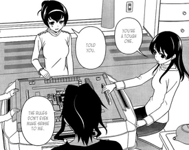 Satoha playing Chinese Mahjong with Hao, Megan and Nelly.