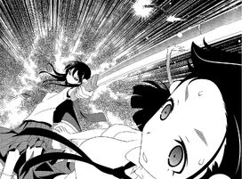 Satoha's skills are reminiscent of Iaidō - her sudden win cuts Suzu's fuse and stops her explosion.