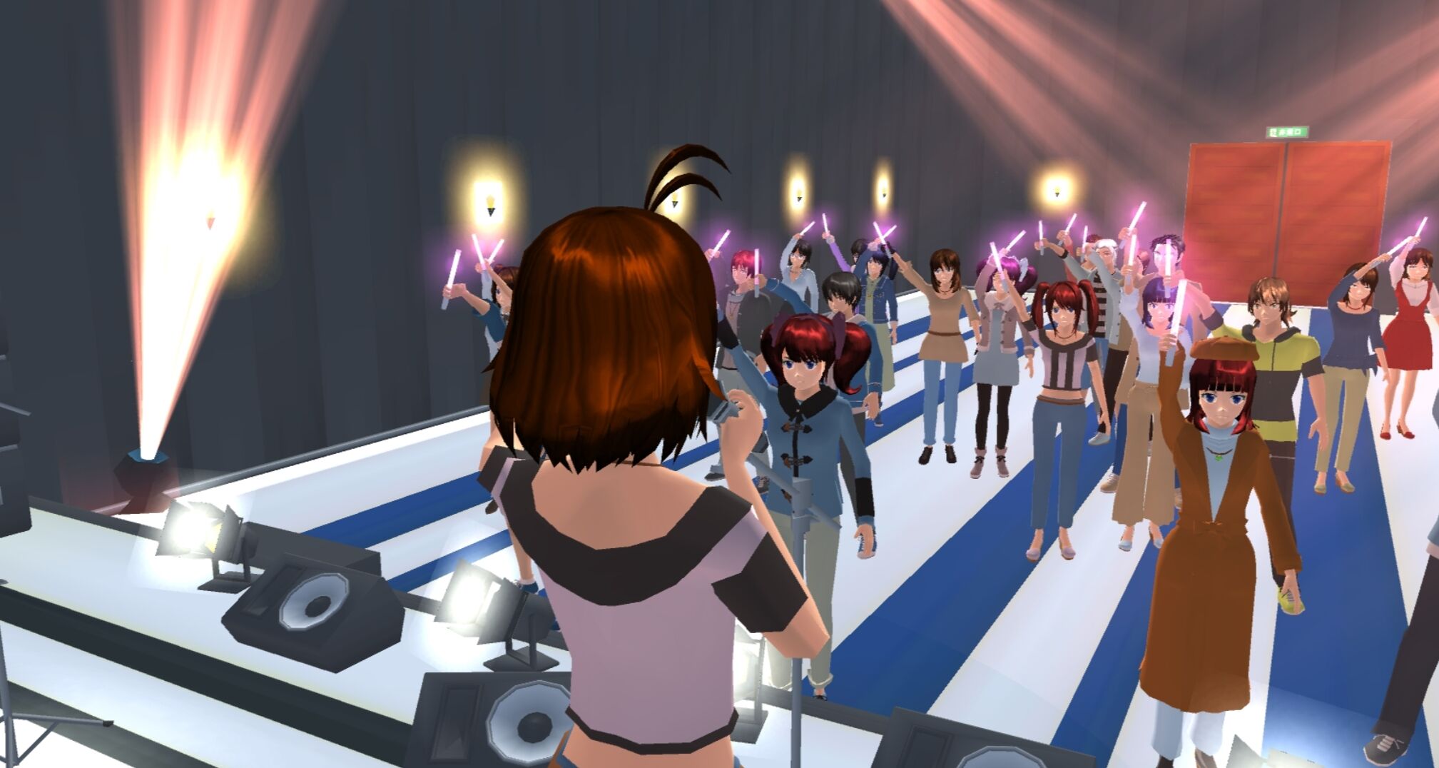 【Idang Club】 sakura school How to Dance Sakura School Simulator in Music Club | Sakura