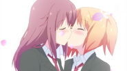 Kiss on the Lips With Haruka