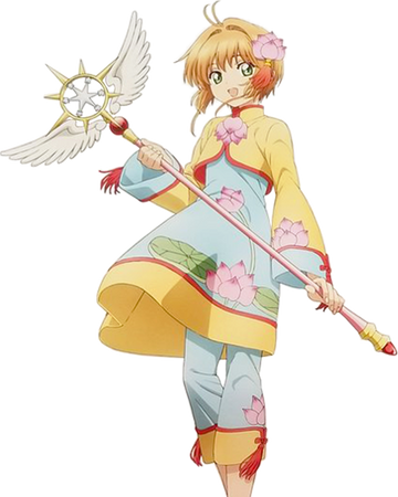 Traje Flor De Loto Sakura Card Captors Wiki Fandom