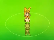 Pequeño dejándose ver por Sakura