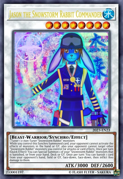 Jason the Snowstorm Rabbit Commander | Sakurapedia Wiki | Fandom